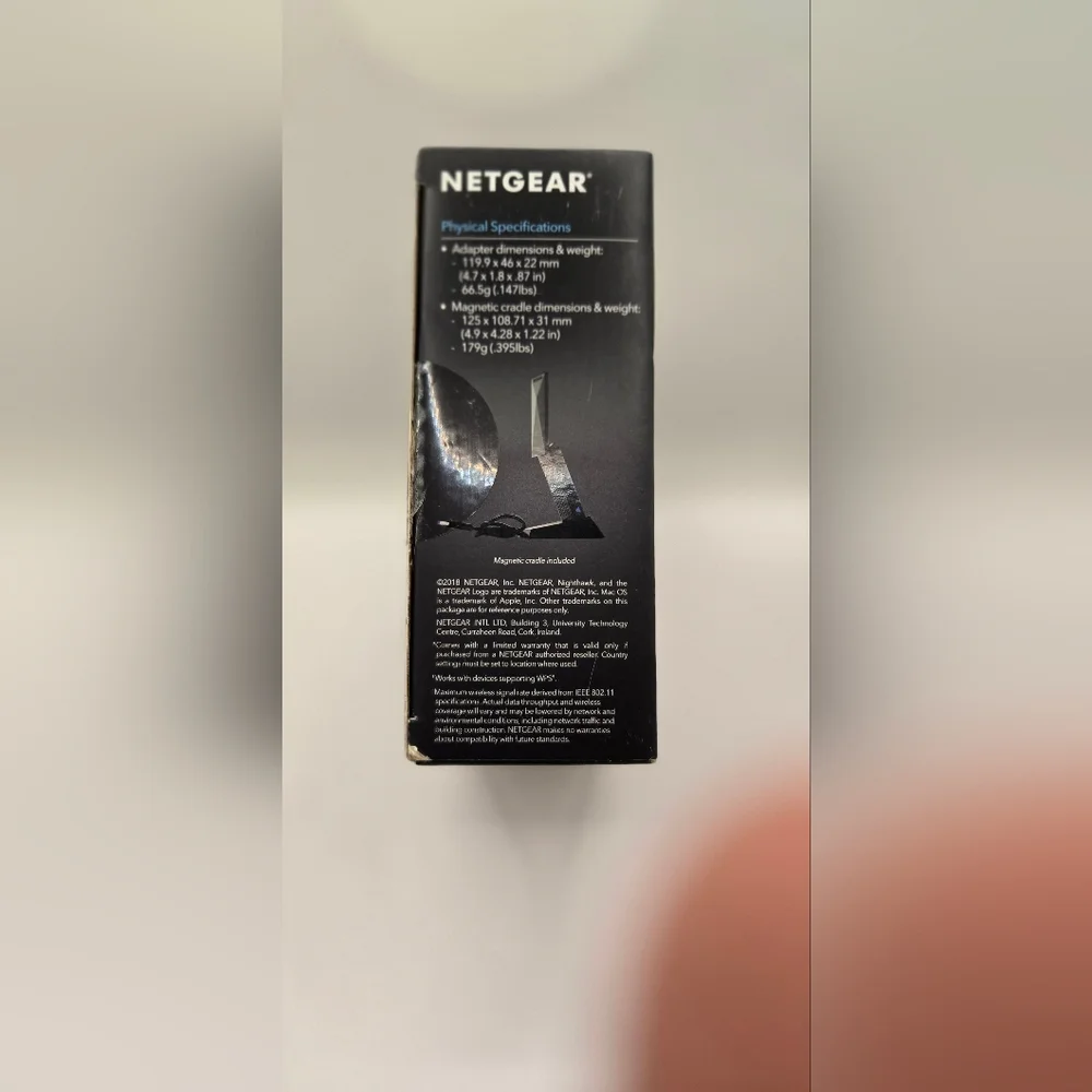 NETGEAR Nighthawk WiFi USB Adapter - Black - Picture 4 of 8